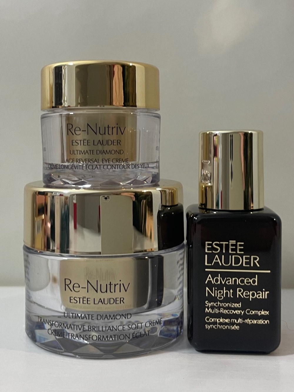 Estée Lauder Re-Nutriv & Advanced Night Repair Luxury Skincare Gift / Travel Set